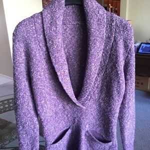 Victoria’s Secret MODA Int'l V-Neck Boucle Sweater